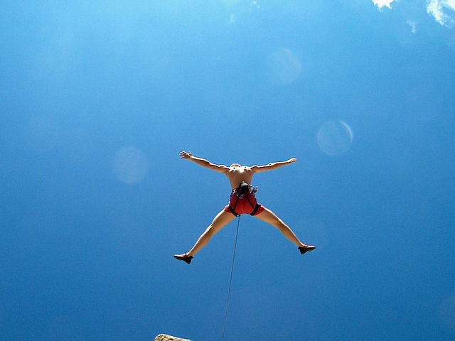 rock climbing